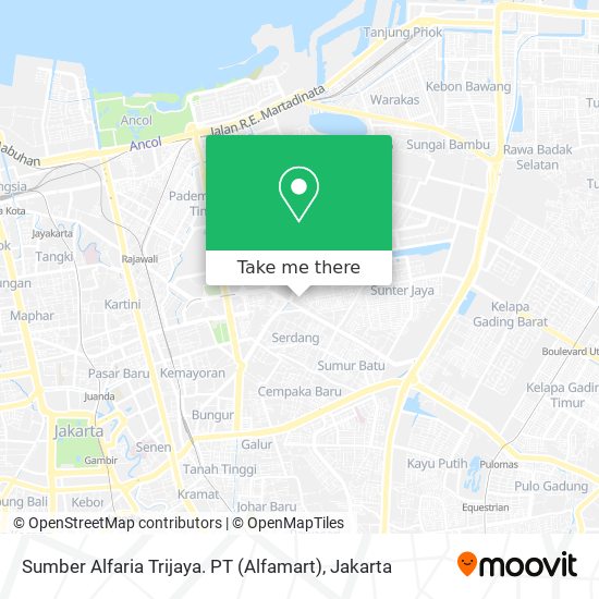 Sumber Alfaria Trijaya. PT (Alfamart) map