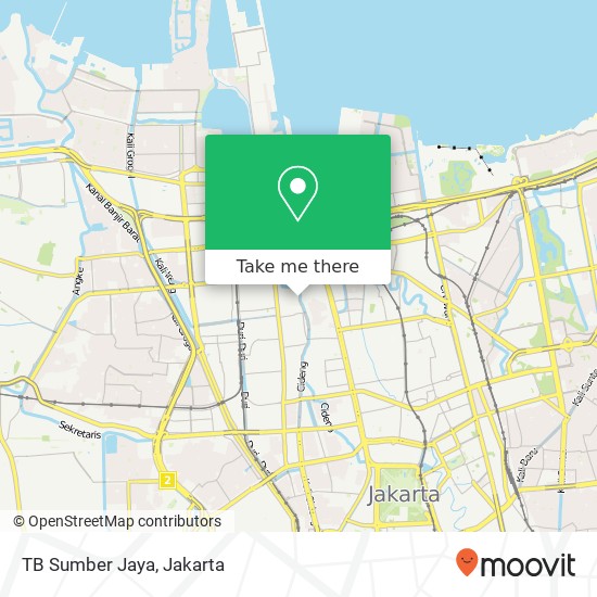 TB Sumber Jaya map