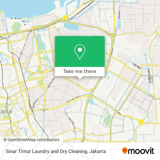 Sinar Timur Laundry and Dry Cleaning map