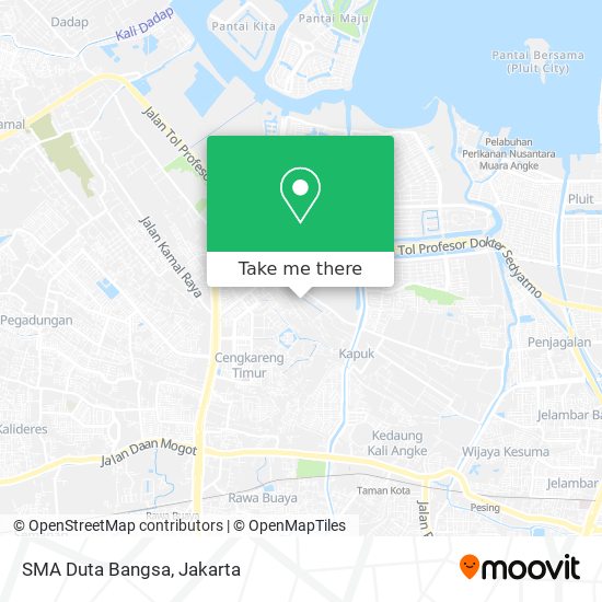 SMA Duta Bangsa map