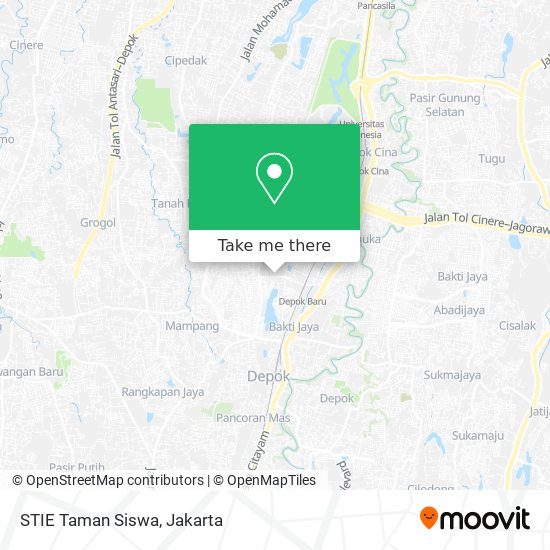 STIE Taman Siswa map