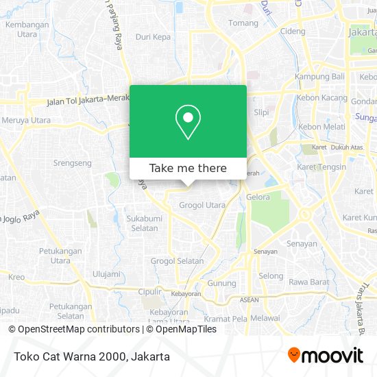 Toko Cat Warna 2000 map