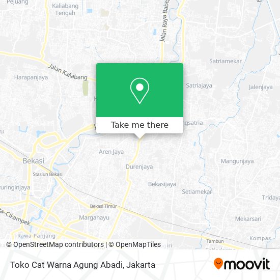 Toko Cat Warna Agung Abadi map
