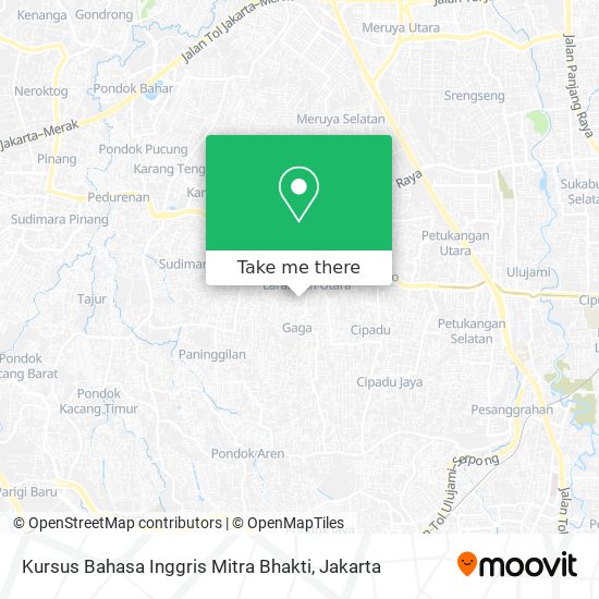 Kursus Bahasa Inggris Mitra Bhakti map