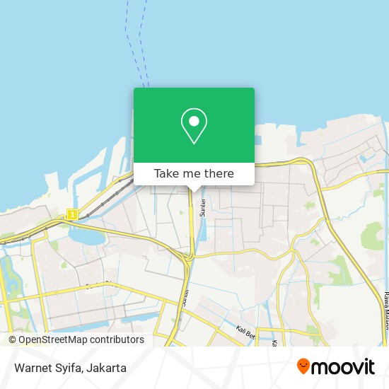 Warnet Syifa map