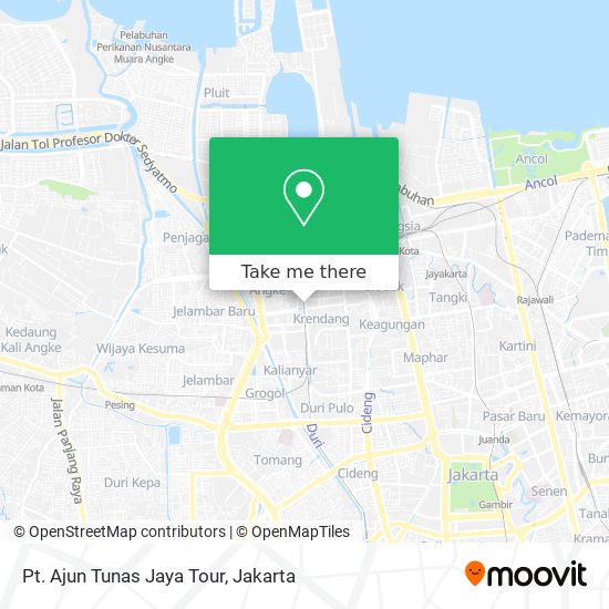 Pt. Ajun Tunas Jaya Tour map