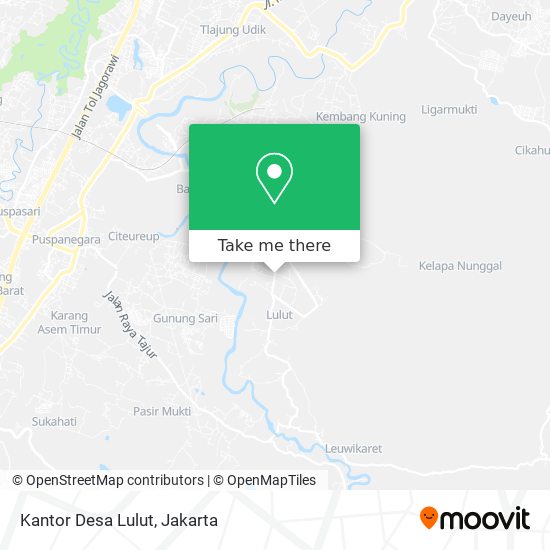 Kantor Desa Lulut map