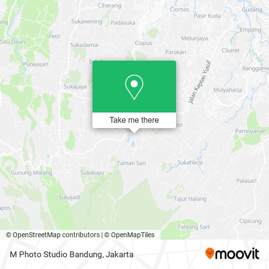 M Photo Studio Bandung map