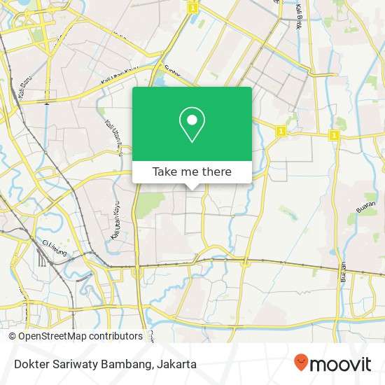 Dokter Sariwaty Bambang, Jalan Waru map