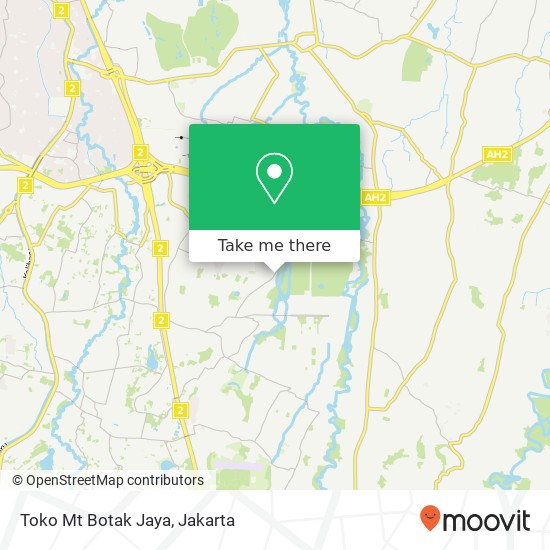 Toko Mt Botak Jaya map
