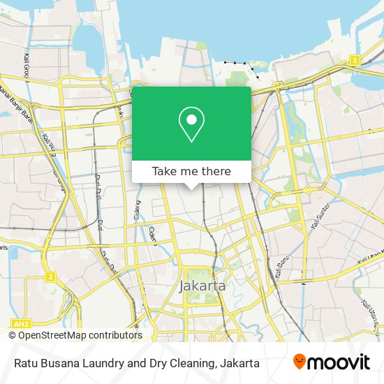 Ratu Busana Laundry and Dry Cleaning map