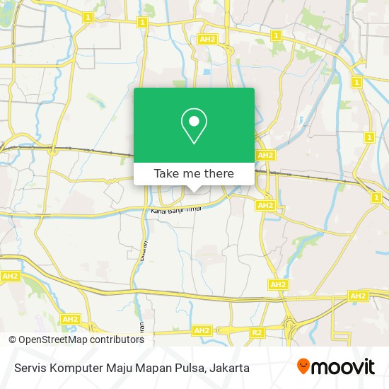 Servis Komputer Maju Mapan Pulsa map