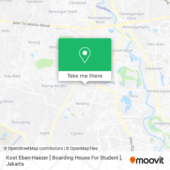 Kost Eben-Haezer [ Boarding House For Student ] map