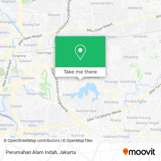 Perumahan Alam Indah map