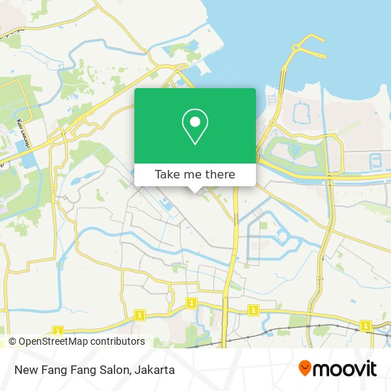New Fang Fang Salon map