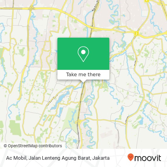 Ac Mobil, Jalan Lenteng Agung Barat map