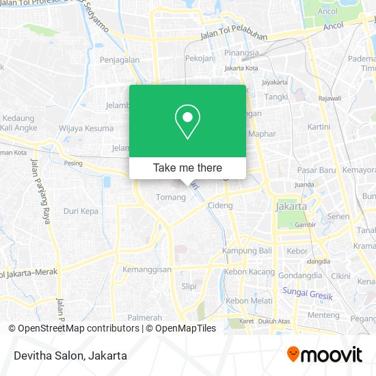 Devitha Salon map