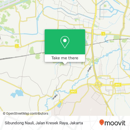 Sibundong Nauli, Jalan Kresek Raya map