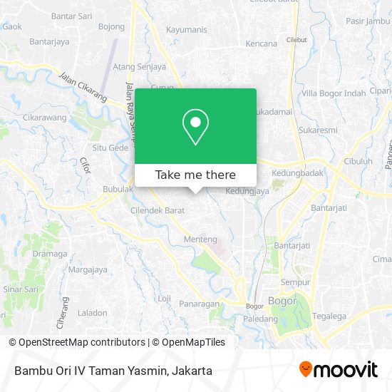 Bambu Ori IV Taman Yasmin map