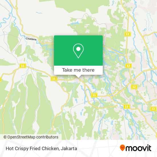 Hot Crispy Fried Chicken map