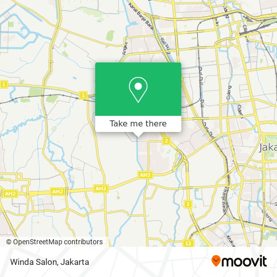 Winda Salon map