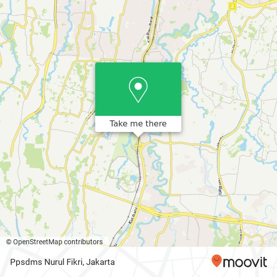 Ppsdms Nurul Fikri map