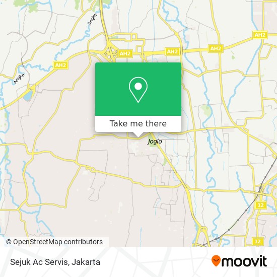 Sejuk Ac Servis map