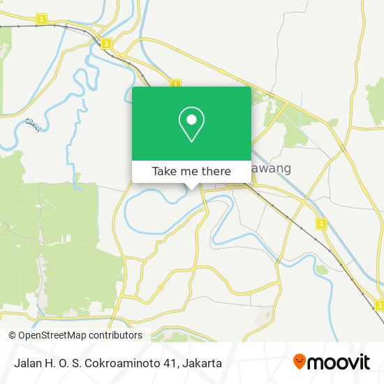 Jalan H. O. S. Cokroaminoto 41 map