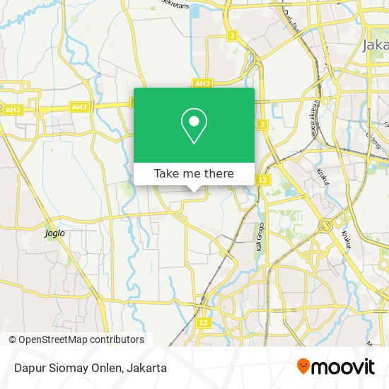 Dapur Siomay Onlen map