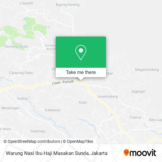 Warung Nasi Ibu Haji Masakan Sunda map