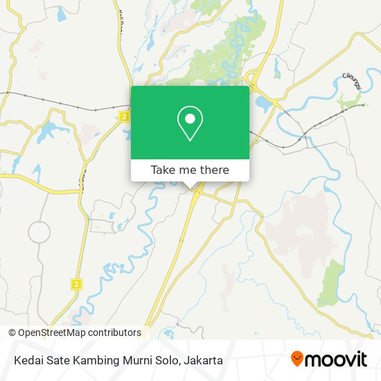 Kedai Sate Kambing Murni Solo map