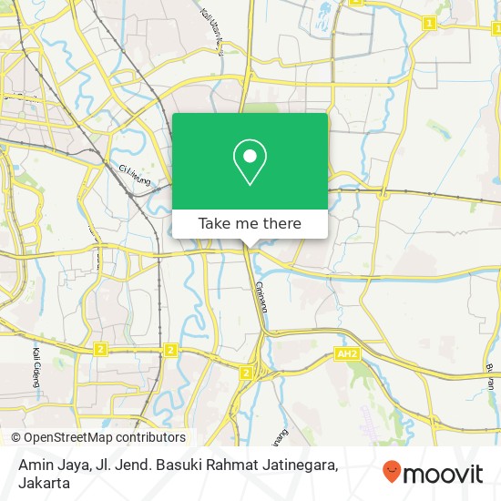 Amin Jaya, Jl. Jend. Basuki Rahmat Jatinegara map