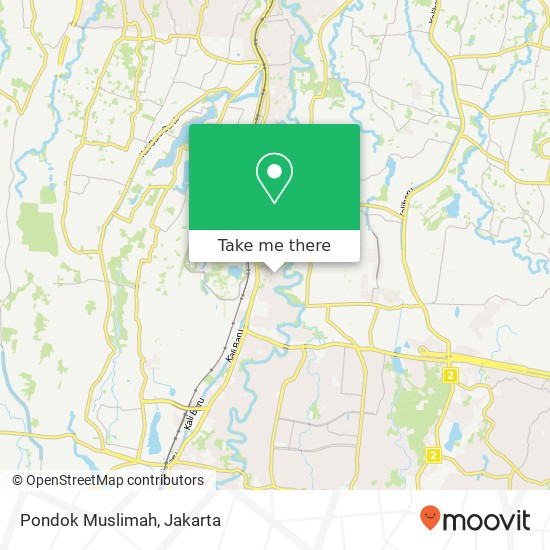 Pondok Muslimah map