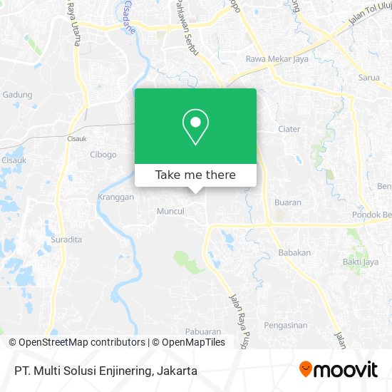 PT. Multi Solusi Enjinering map