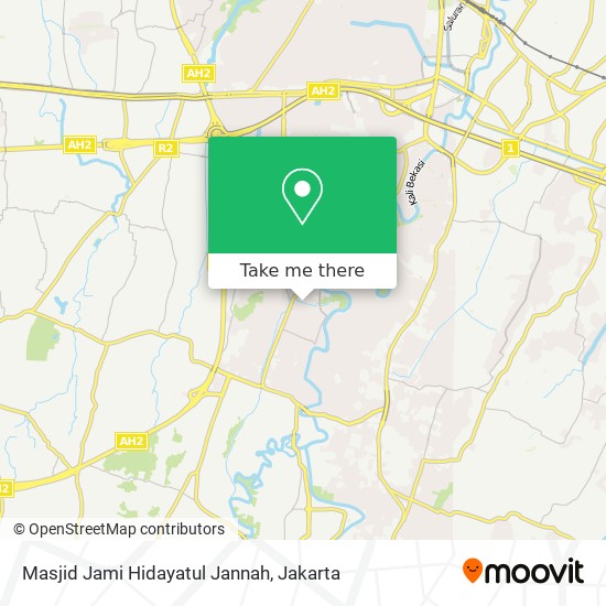 Masjid Jami Hidayatul Jannah map