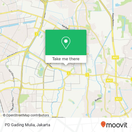 PD Gading Mulia map