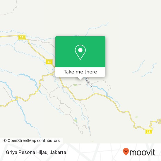 Griya Pesona Hijau map