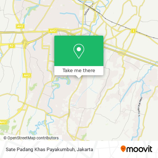 Sate Padang Khas Payakumbuh map