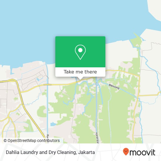 Dahlia Laundry and Dry Cleaning map