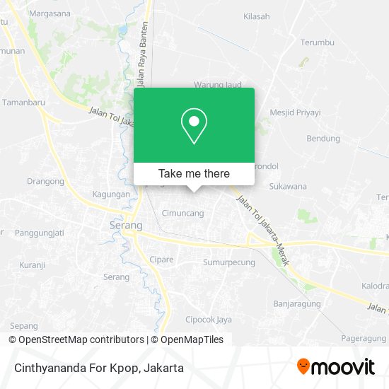 Cinthyananda For Kpop, Jalan Tb. Sueb map