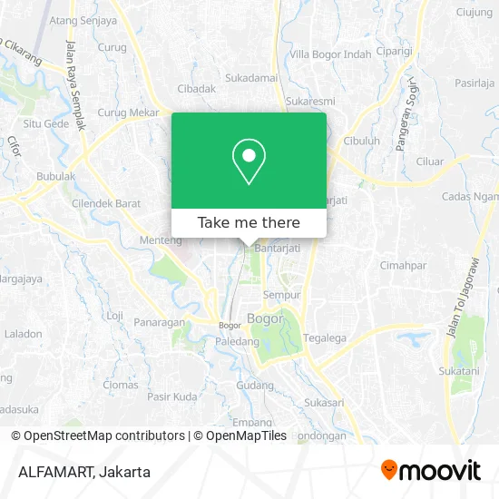 ALFAMART map