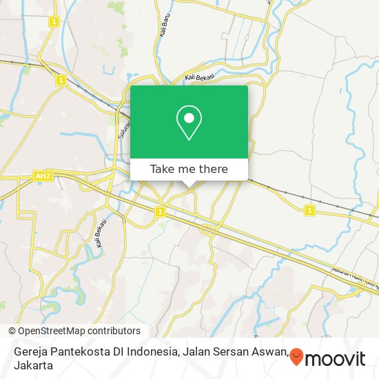 Gereja Pantekosta DI Indonesia, Jalan Sersan Aswan map