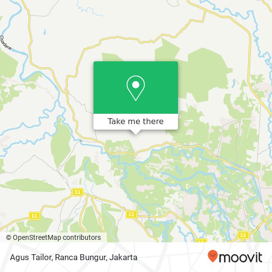 Agus Tailor, Ranca Bungur map