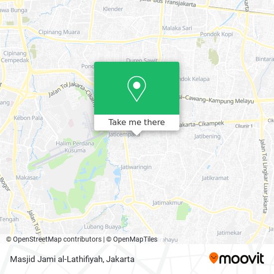 Masjid Jami al-Lathifiyah map