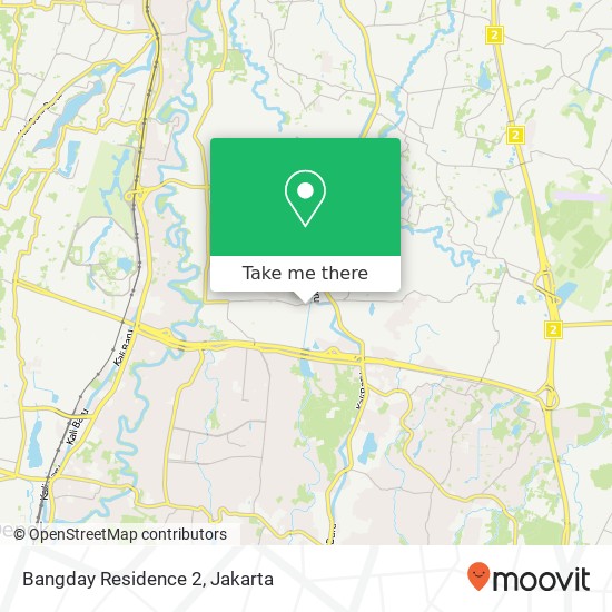 Bangday Residence 2 map