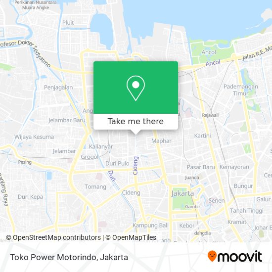 Toko Power Motorindo map