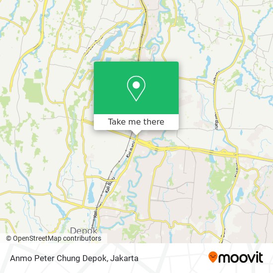 Anmo Peter Chung Depok map