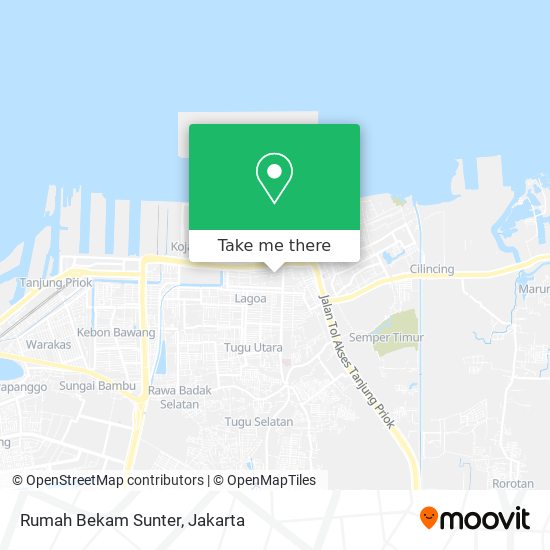 Rumah Bekam Sunter map