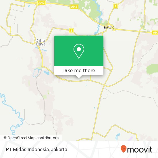 PT Midas Indonesia, Gang Cukanggalih II map
