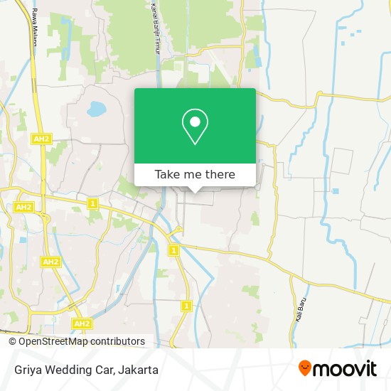 Griya Wedding Car map